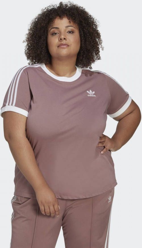adidas Adicolor Classics 3 Stripes T shirt(Grote Maat )