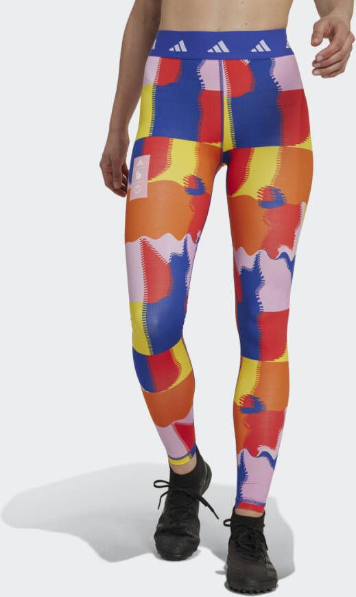 adidas Belgie Tomorrowland Legging Dames Multicolor