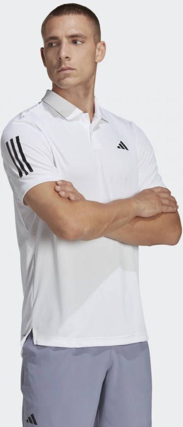 Adidas Club 3 Stripes Tennis Heren T Shirts