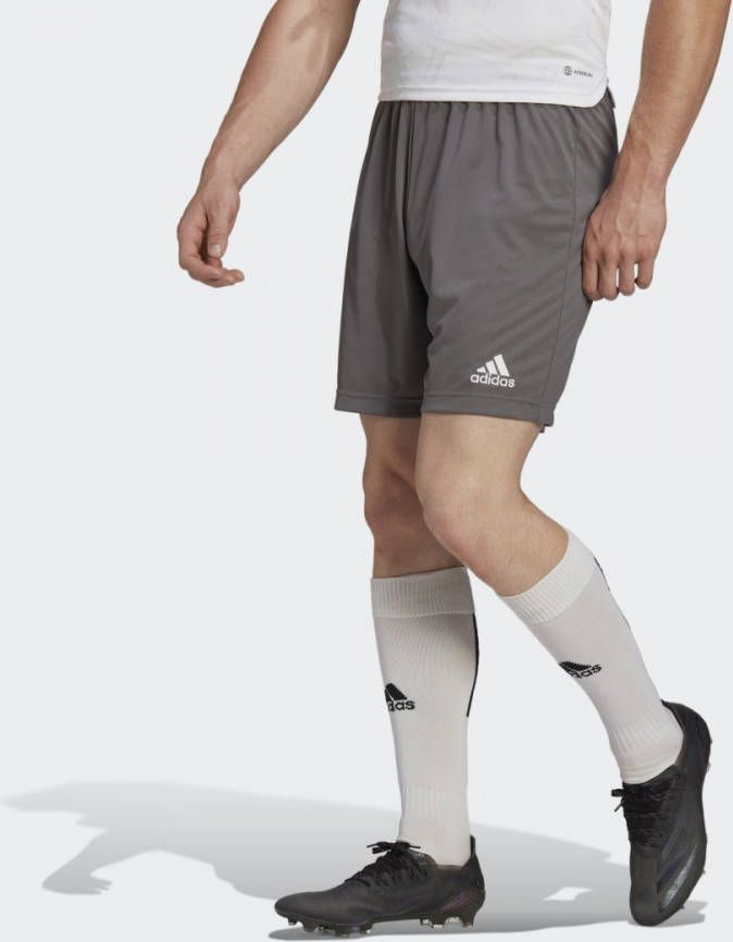 Adidas Performance Senior sportshort donkergrijs