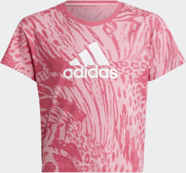 Adidas Future Icons Hybrid Animal Print Regular Basisschool T Shirts