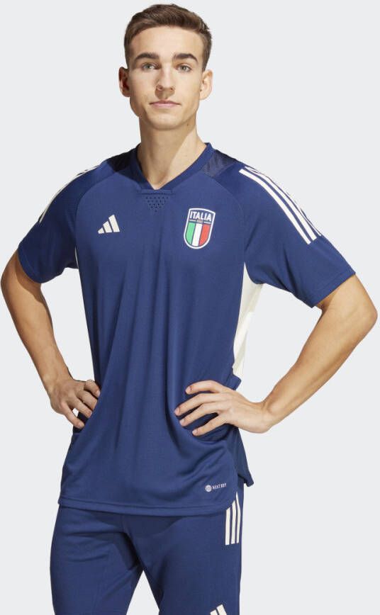adidas Italië Trainingsshirt Tiro 23 Pro Navy/Wit