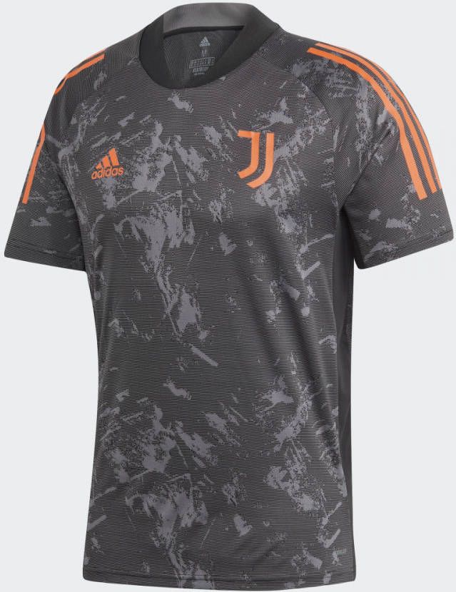 adidas Juventus CL Trainingsshirt 2020 2021 Grijs Oranje