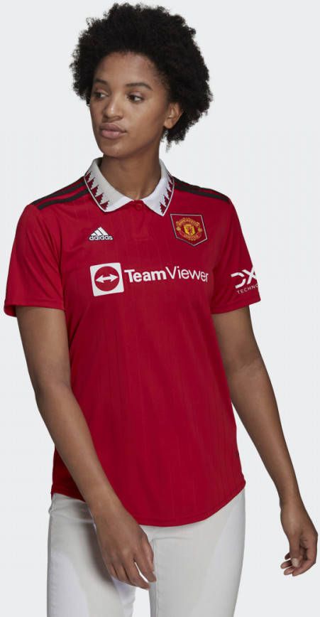 Adidas Manchester United 22/23 Thuisshirt Real Red Dames