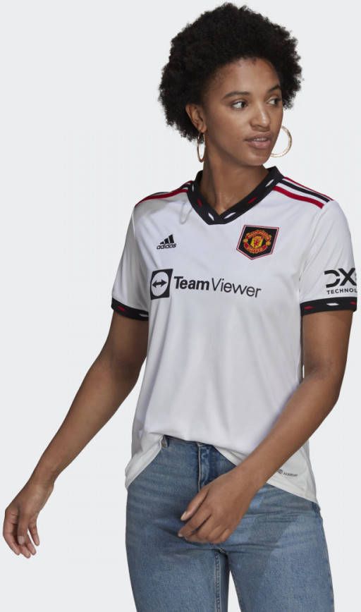 Adidas Manchester United 22/23 Uitshirt White Dames