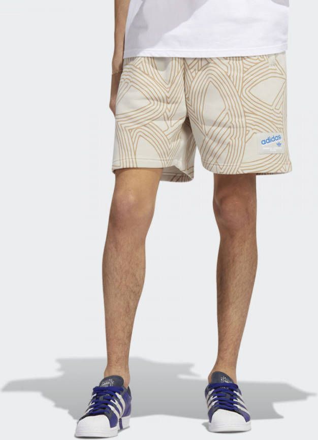 Adidas Original Athletic Club Allover Print Heren Korte Broeken