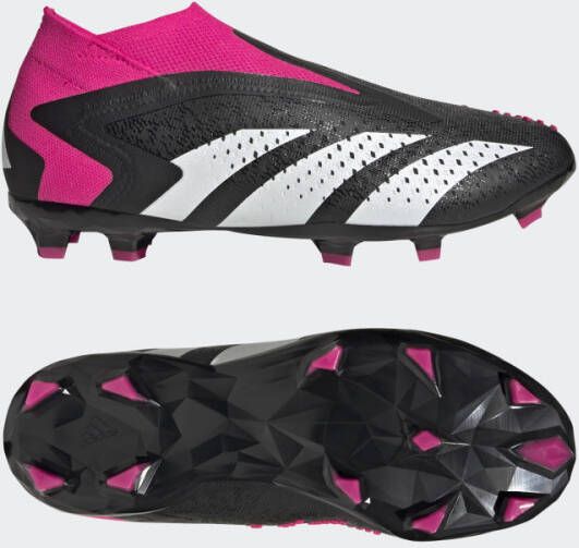 adidas Predator Accuracy + FG Own Your Football Zwart/Wit/Roze Kinderen