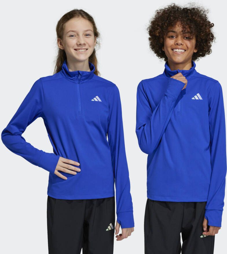 Adidas Aeroready Half zip Long Sleeve Basisschool T Shirts