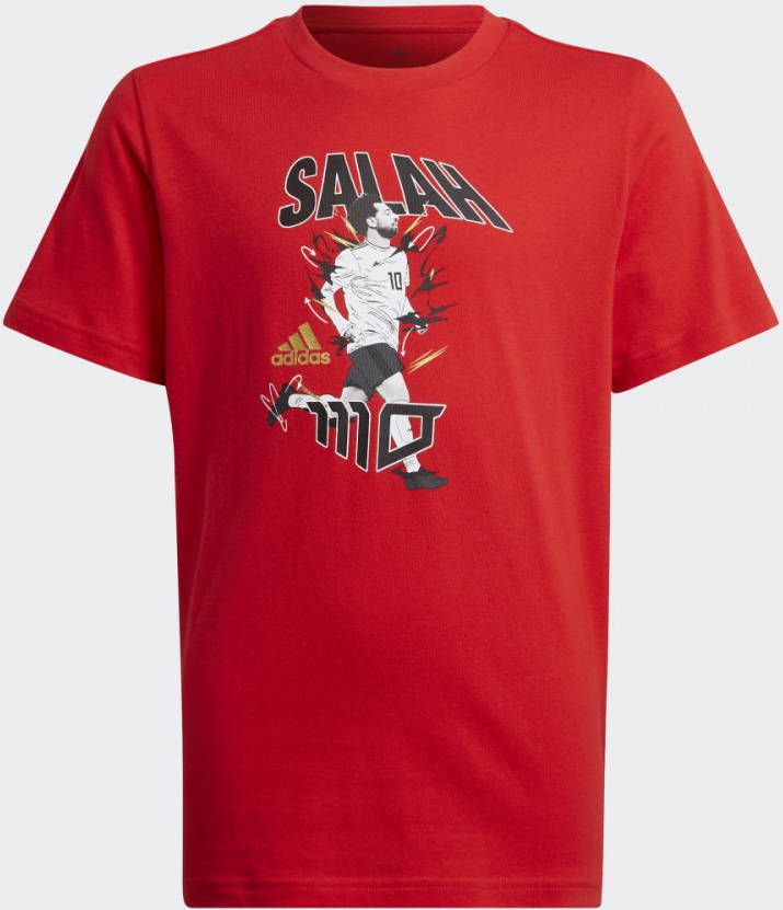 Adidas Salah Shortsleeve Tee Voorschools T Shirts