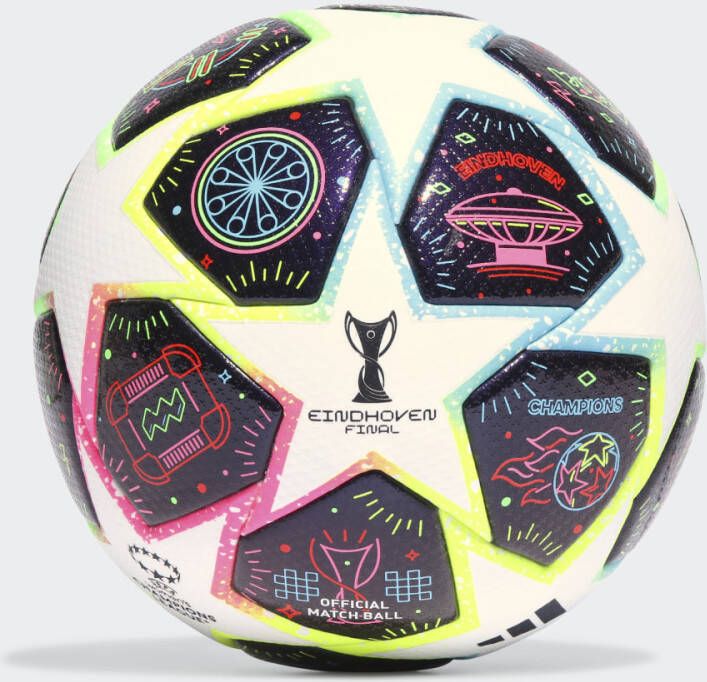 adidas Voetbal Champions League 2023 Pro Wedstrijdbal Vrouw Wit/Multicolor
