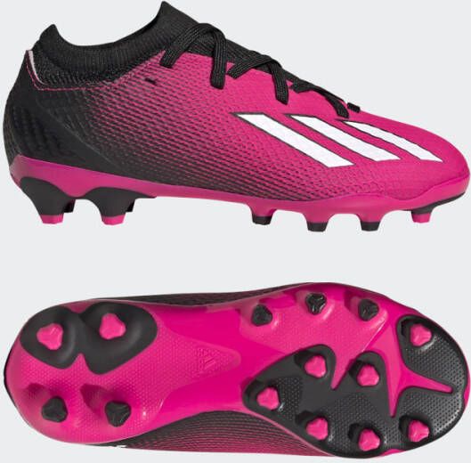 adidas X Speedportal .3 MG Own Your Football Roze/Zilver/Zwart Kinderen