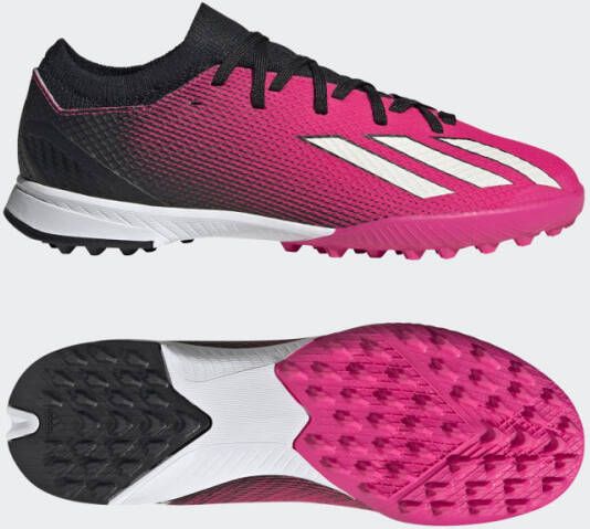 adidas X Speedportal .3 TF Own Your Football Roze/Zilver/Zwart Kinderen