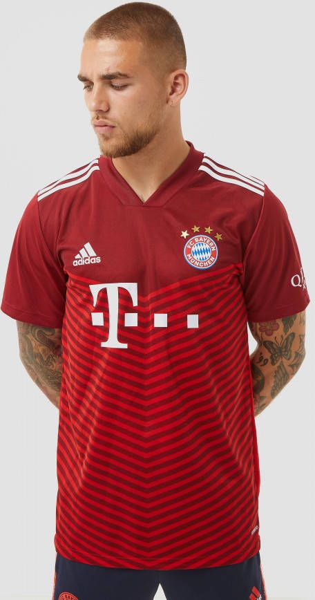 Adidas FC Bayern Mü, nchen 21/22 Thuisshirt Fcb True Red Heren