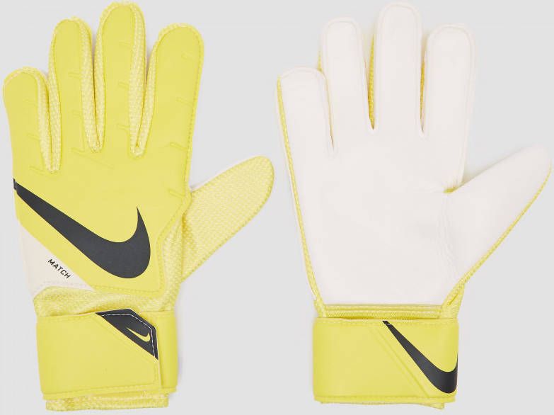 Nike goalkeeper match keepershandschoenen geel heren