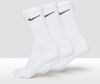 Nike value cotton crew sportsokken 3 pack wit heren online kopen