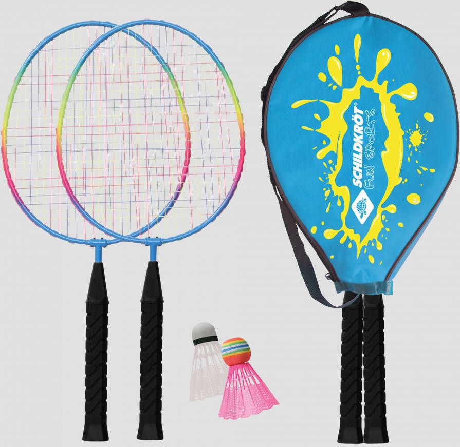 Donic Schildkröt Badmintonset 4 delig Blauw online kopen