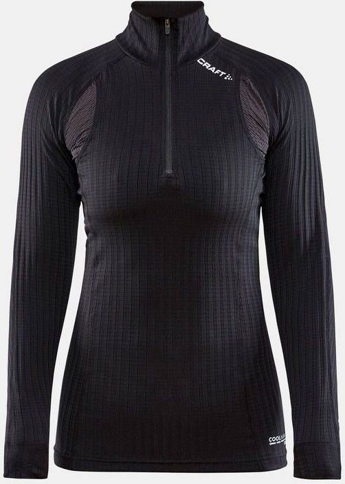 Craft Active Extreme X Half zip LS Thermoshirt Dames Zwart