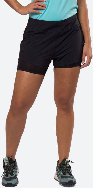 Craft Adv Essence 2 in 1 Shorts Wms korte broek Zwart