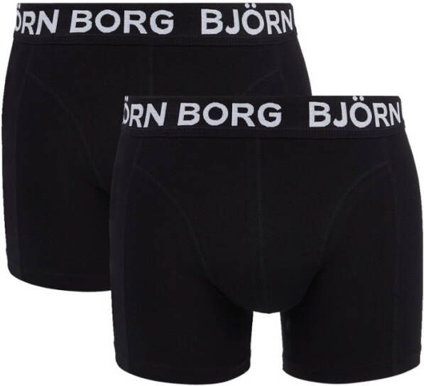 Bjorn Borg Bj&#xF6, rn Borg Sammy Boxershorts in uni in 2 pack