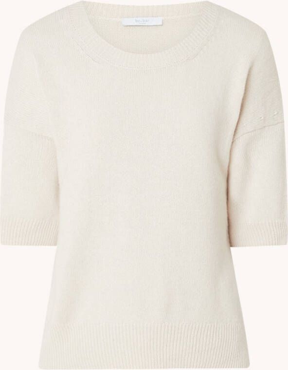 by-bar by bar Danee Slub top met vlindermouw en keyhole