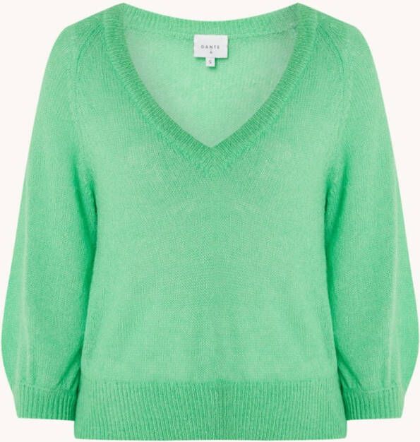 Dante 6 Sié, ma high waist straight fit korte broek met steekzakken