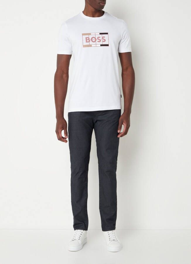 Hugo Boss Tessler T shirt met logoprint