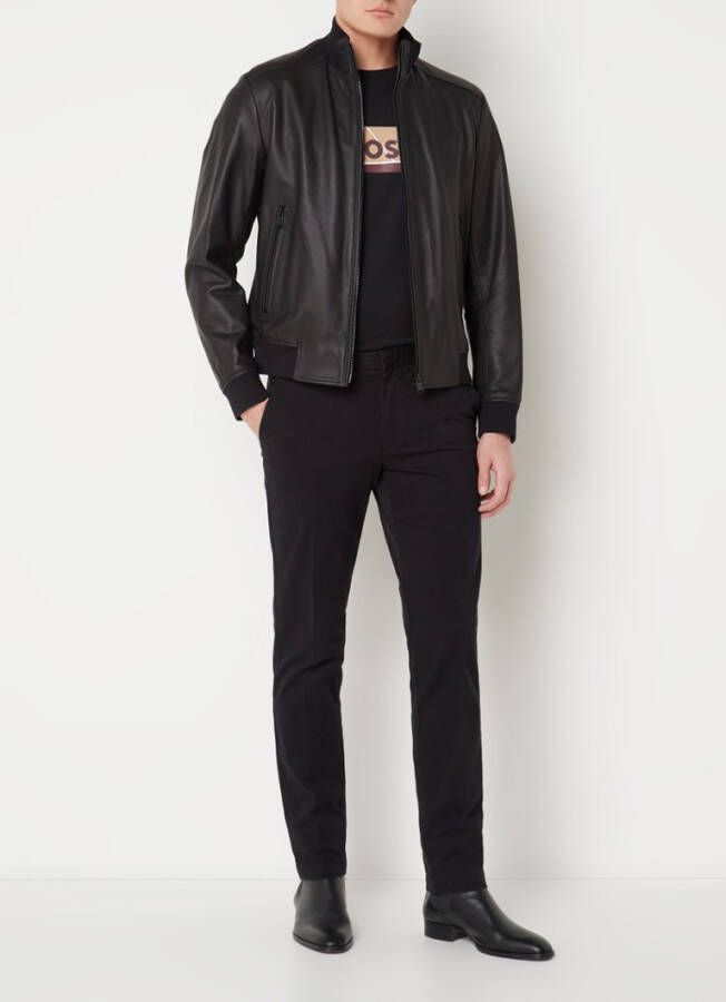 Hugo Boss Tessler T shirt met logoprint