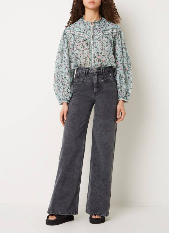 Isabel Marant Étoile Longsleeve shirts Blauw Dames