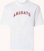 Axel Arigato T shirt van biologisch katoen met logoborduring online kopen