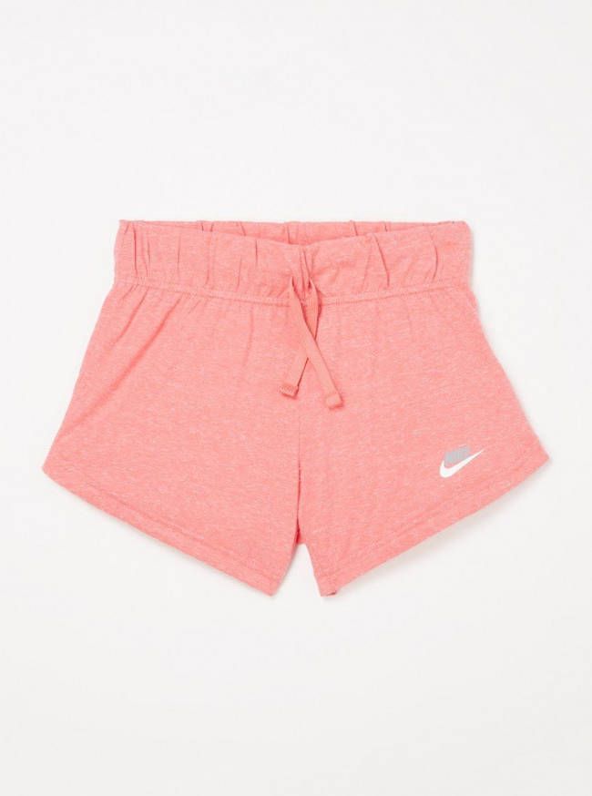 Nike Straight fit korte joggingbroek met gem&#xEA, leerd dessin online kopen