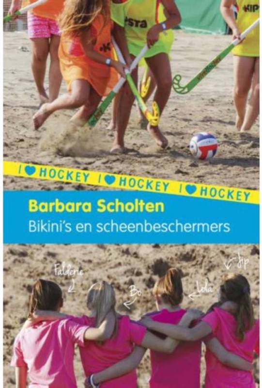 I love hockey: Bikini's en scheenbeschermers Barbara Scholten