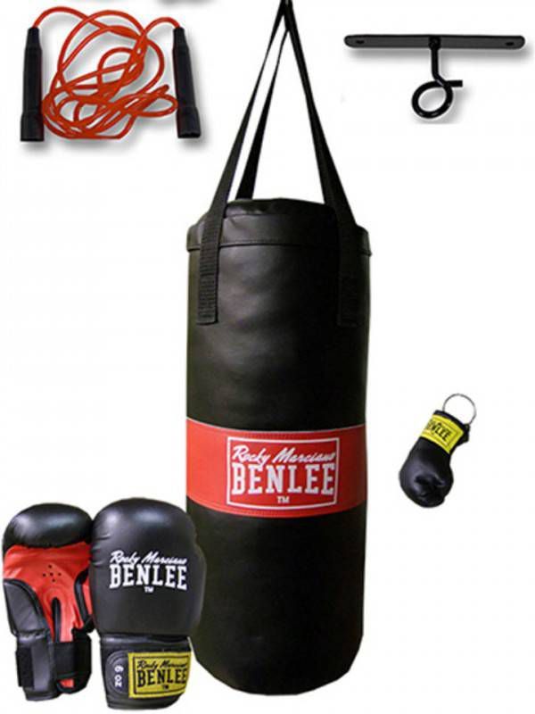 Benlee Boks Set Punchy Zwart/rood
