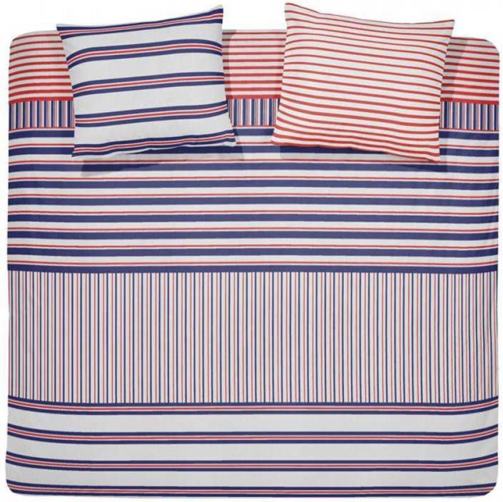 Cinderella Perry Dekbedovertrek Lits jumeaux(240x200/220 Cm + 2 Slopen) Katoen Blue