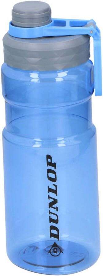 Dunlop Bidon/drinkfles Transparant Blauw 1100 Ml Drinkflessen