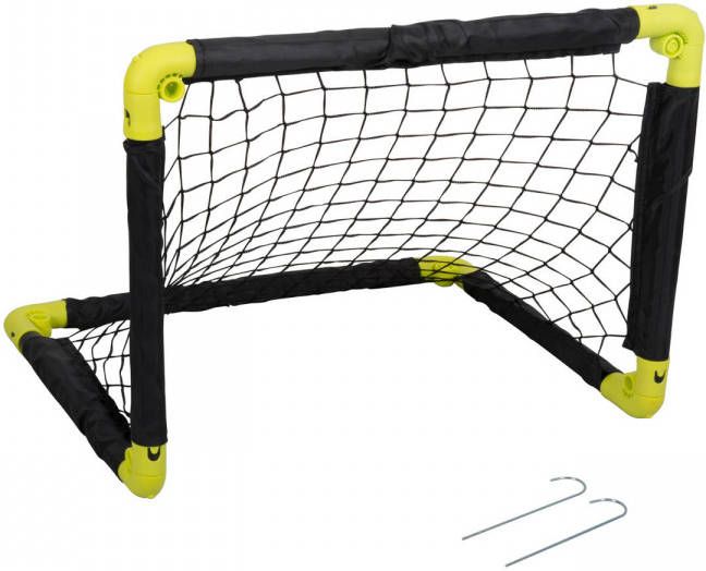 Dunlop Voetbaldoel 1 Voetbalgoal Minigoal Oefendoel Opvouwbaar 55 X 44 X 44 Cm