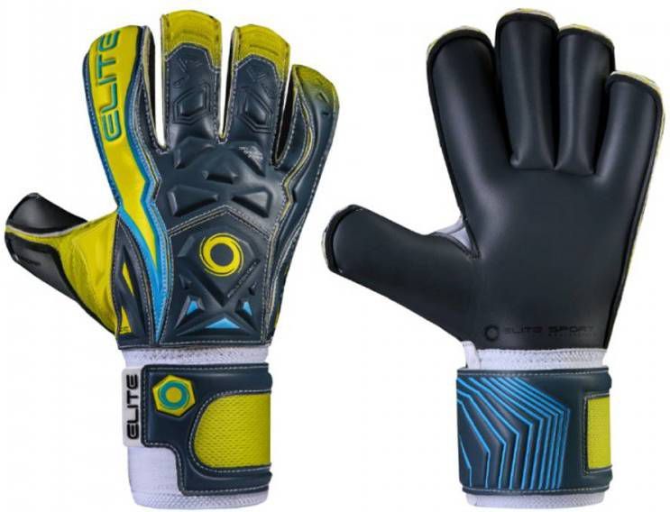 Elite Keepershandschoenen 27 Cm Zwart/geel Coraza 10