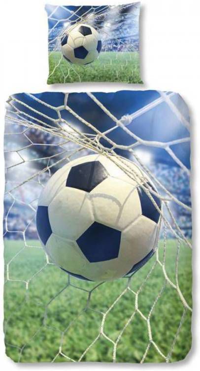 Good Morning Sander Dekbedovertrek 100% Katoen 1 persoons(140x200/220 Cm + 1 Sloop) 1 Stuk(60x70 Cm) Multi