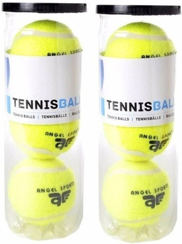 Merkloos 6x Tennisballen In Koker Tennisballen