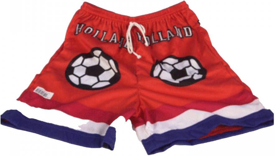 Merkloos Oranje Voetbal Broekje Holland Carnavalskostuums