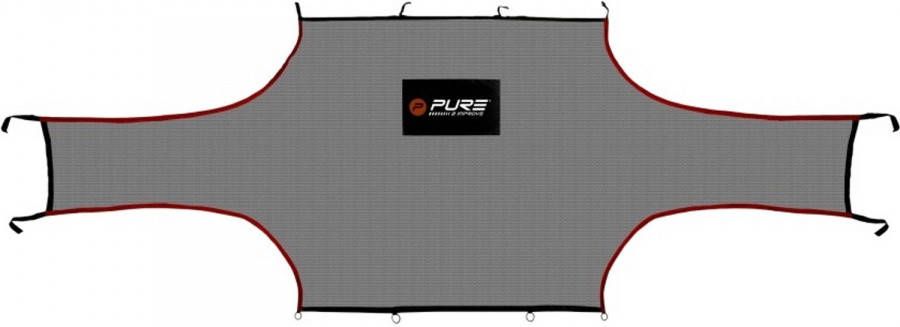 Pure2Improve Trainingsscherm Voor Goal 732 X 244 Cm Grijs online kopen