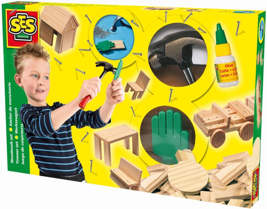 Ses Hobbyset Timmerset met Spijkerhuis