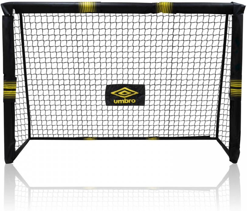 Umbro Voetbaldoel 300 X 200 X 120 Cm Voor Alle Leeftijden Makkelijke Montage Zwart/geel