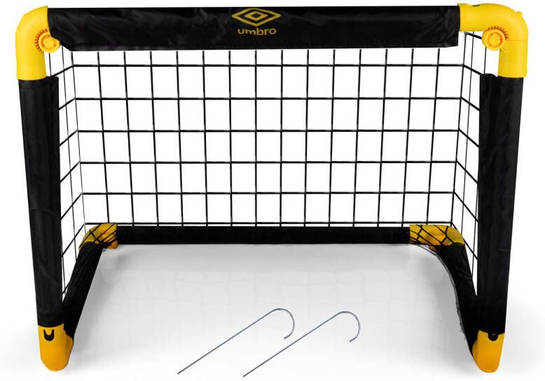 Umbro Voetbaldoel Opvouwbare Voetbalgoal 50 X 44 X 44 Cm Zwart/geel