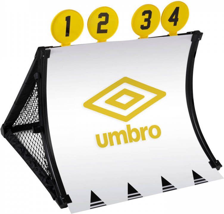 Umbro Voetbaltrainer 4 in 1 Rebounder Voetbaldoel Schuine Wand Richting Schieter 75 X 58 X 78 Cm