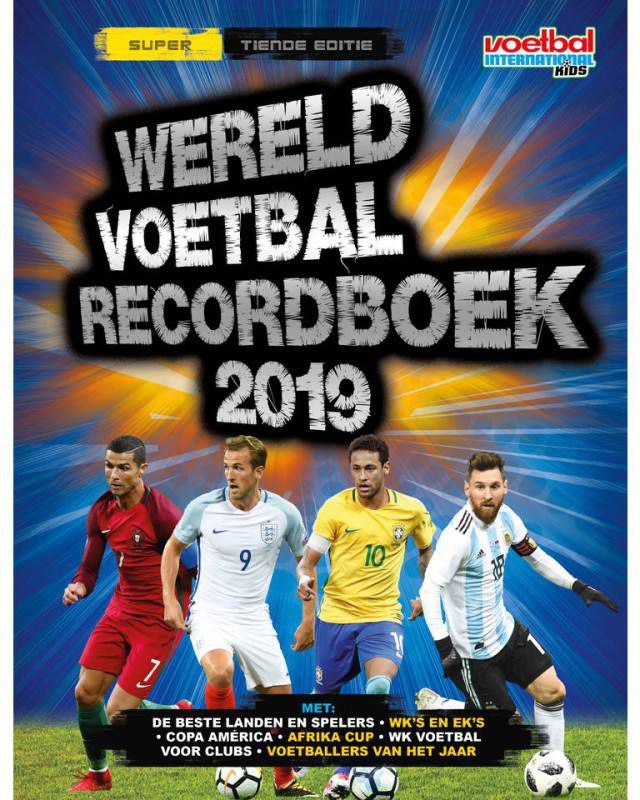 Wereld voetbal recordboek 2019 Keir Radnedge