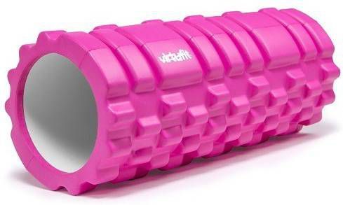 VirtuFit Grid Foam Roller Massage roller 33 cm Roze