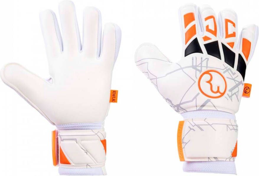 RWLK Metro Comfort Keepershandschoenen Wit Oranje