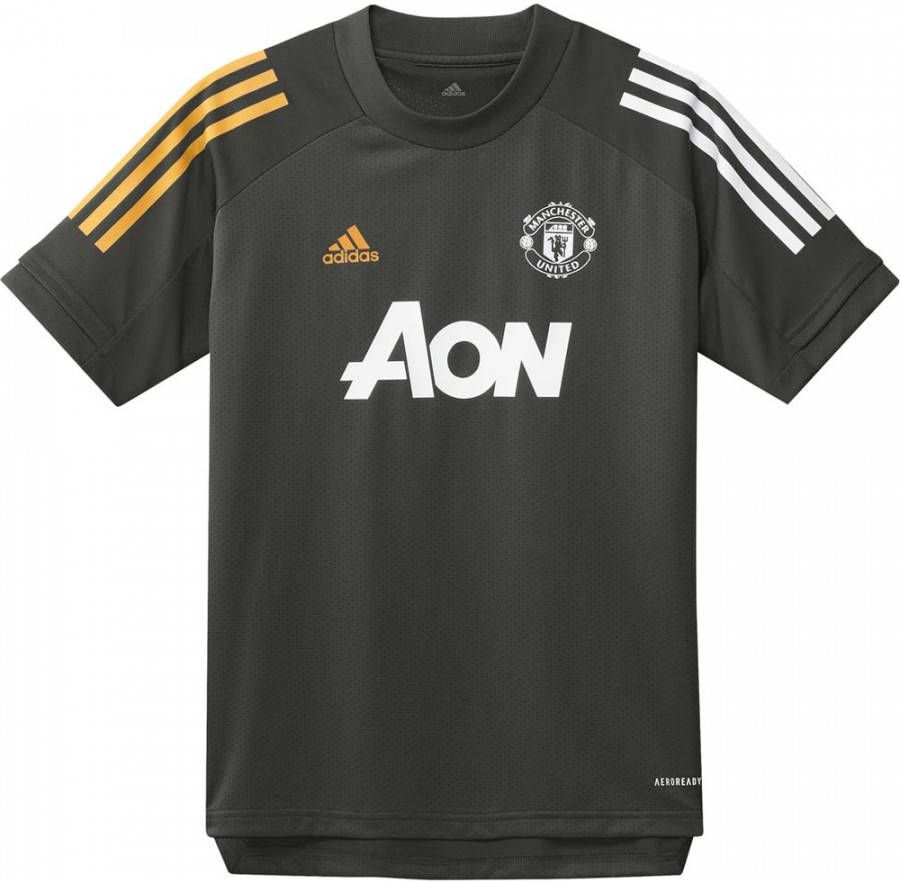 Adidas Kids adidas Manchester United Trainingsshirt 2020 2021 Kids Legergroen