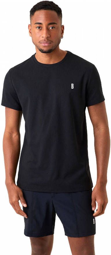 Bjorn Borg ace stripe tennisshirt zwart heren