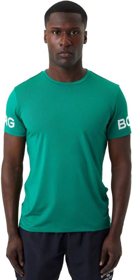 Bjorn Borg T shirts Borg T Shirt Groen online kopen